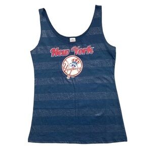 Official Sideline Apparel New York Yankees Striped Tank